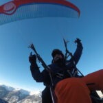 Paragliding flight with Patrick Fiori