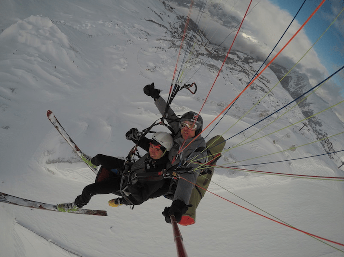 Vol parapente Julien Absalon