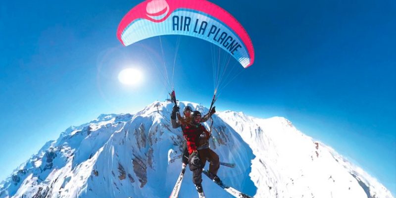 Vol en parapente Air La Plagne